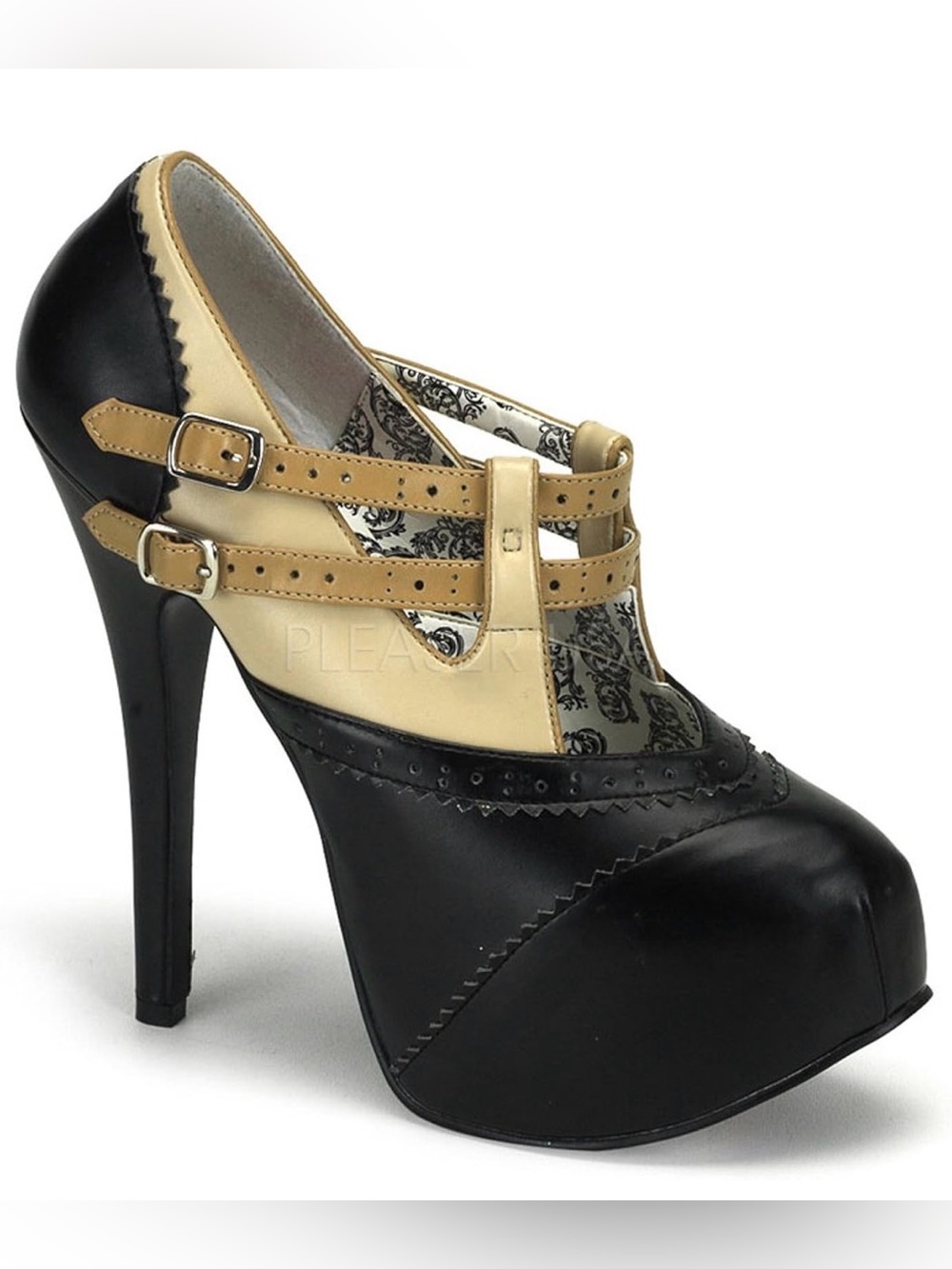 Bordello Teeze-24 Platform Heels size 7,5